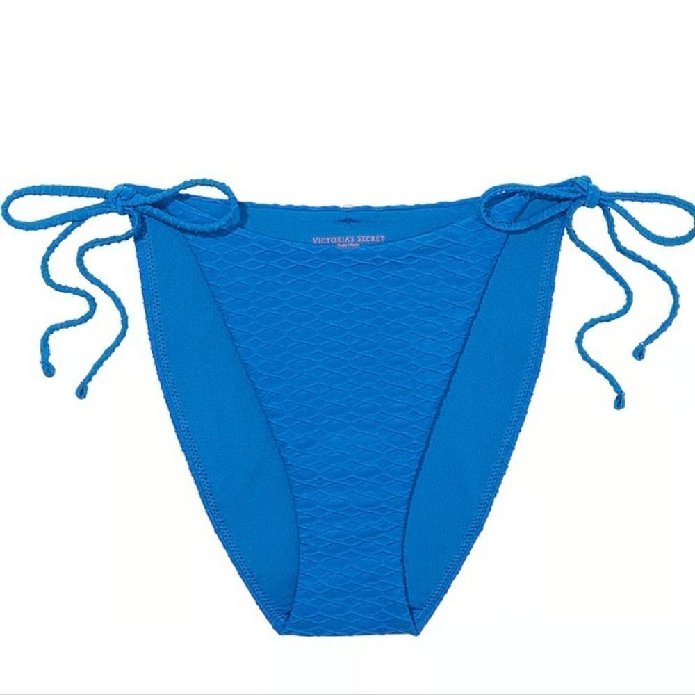 1203 Victoria's Secret Swim Side-Tie Bikini Bottom Sz Med